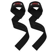 NRG fitness Lifting Straps - Deadlift Straps Zwart Deluxe