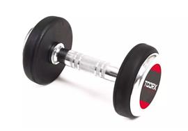Toorx Fitness MGP Professional Rubber Dumbbell - per stuk (2 - 40 kg) 2 kg