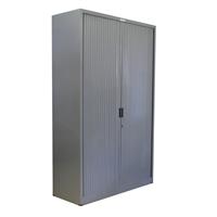 Roldeurkast Zilvergrijs Zilvergrijs 195 x 120 x 47 B-Keus 3