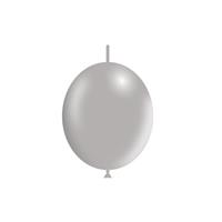 Grijze Knoopballonnen 30cm 50st
