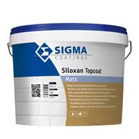 Sigma Siloxan Topcoat Matt - Wit - 10 liter