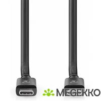 USB-Kabel | USB 4.0 Gen 2x2 | USB-C Male | USB-C Male | 240 W | 8K@60Hz | 20 Gbps | Vernikkeld