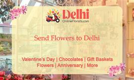 online flower bouquet delivery in Delhi