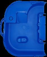 AquaPlay Halve schelp blauw - haven