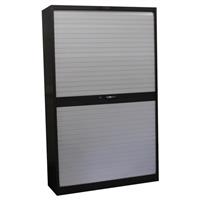 Rolluikkast Bruin Lichtgrijs H198 x B120 x D45