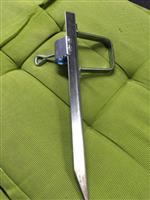 Parasol pen staal / parasolhouder