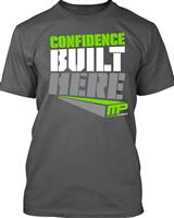 MusclePharm Confidence T-shirt Katoen Grijs