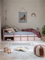 Kinderbed - Tweens - Pink 90 x 200 cm 90x200cm