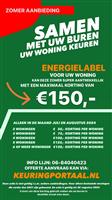 Energielabel voor uw woning Nodig? Vanaf 145,-*