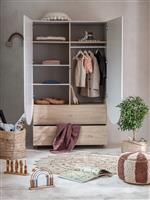 XXL Kledingkast Bloom - Cashmere Cashmere 200x120 cm