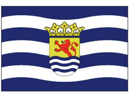 Vlag Zeeland (Div Maten)
