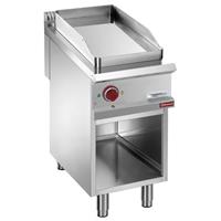 Elektrische vlakke bakplaat module 1/2, op open kast | Diamond | E9/PLA4