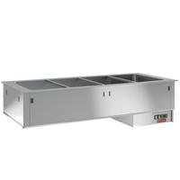 Bain-marie element, kuip 3x gn 1/1 | Diamond | DPA/BM12