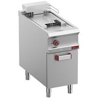 Elektrische friteuse met 1 kuip van 18 liter op gesloten kast | Diamond | E9/F18A4-N