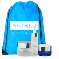 Set NioBlu Int. Hydration Serum Vit.C + Prot. Cream + Int. Eye Mask
