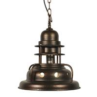 Industriële Rode Hanglamp - Scaldare Tovo