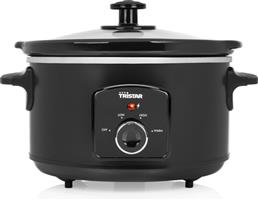 Tristar Slowcooker VS-3915 – Met uitneembare keramische binnenpan - 3.5 liter – Warmhoudfunctie - Zw