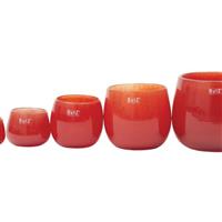 Pot | Rood | H14xD16 cm