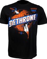 Dethrone Taking Over MMA T-shirt Katoen Zwart