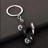 Sleutelhanger Italiaanse Zwarte Scooter