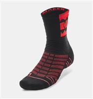 Playmaker Crew Socks Zwart Rood
