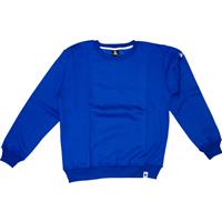 Burned Crewneck Royal Blauw