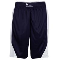 Burned Dubbelzijdig Short Donkerblauw Wit