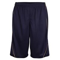 Burned Enkelzijdig Short Donkerblauw