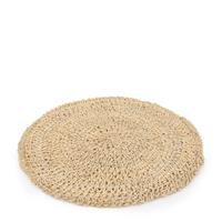 De Seagrass Placemat Rond - Naturel