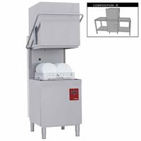 Vaatwasser met kap compleet, samengesteld uit : | Diamond | D26/6B/A