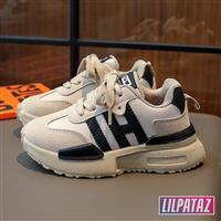 Hulckz Beige (maat 26-35) Kindersneakers Maat 33