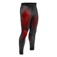 Hayabusa Geo Jiu Jitsu Spats Zwart Rood BJJ Shop Nederland