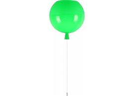 Plafondlamp Ballonlamp Groen Middelgroot inclusief 4W LED lamp - Funnylights