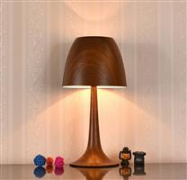 Tafellamp Modern Bruin 42 cm - Valott Artisokka