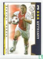 Spelerskaart Ajax - Wesley Sonck 2004