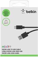 Belkin MixIt Micro-USB Kabel 2 Meter - Zwart