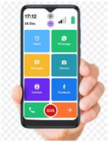 Eenvoudig te gebruiken Senioren Smartphone