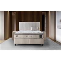 Opberg Boxspring Cozy (Maat selecteren: 140X200) Beige Cream