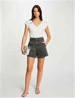 Short-sleeved t-shirt 242-Daya Ecru