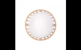 Hoeslaken voor 7 in 1 Bed OVAAL klein  - 100% katoen Wit