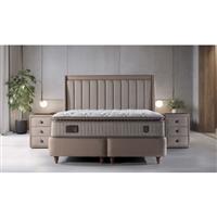 Nessa® - Boxspring Cappadocia - Opbergruimte (Maat selecteren: 160X200) Zand