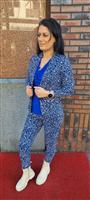 Travel Blazer Leopard Print 2015 Cobalt