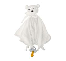 Speenknuffel Beertje White wit