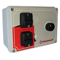 Electronische variator + led- schakelaar | Diamond | VK8/B