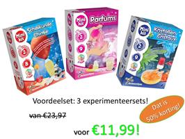 Onderwijs Outlet: Experimenteersets (3 stuks)