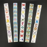 Dierenstickers / nakijk stickers set van 500 st.