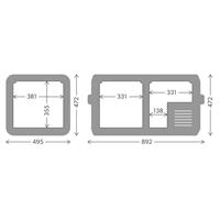 Dometic Koelbox CFX3 75DZ