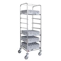 Wagen 7 niveaus voor manden vaatwasser 500x500 mm | Diamond | CCL-7G
