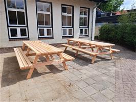 Picknicktafel DOUGLAS 2.5 m lang 10 pers