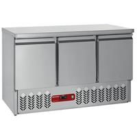 Compacte koeltafel 3 deuren gn 1/1, 380 lit | Diamond | SA3/R6